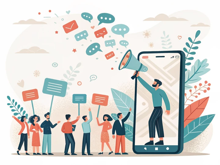 Broadcast campaigns - illustration