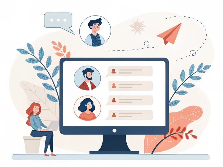 Two-way inbox - illustration
